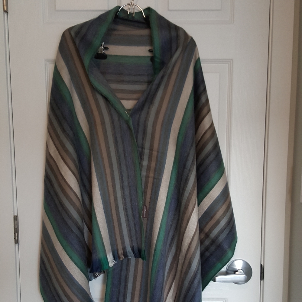 NWOT Alpaca Throw Shawl Cozy Luxurious Ultr…